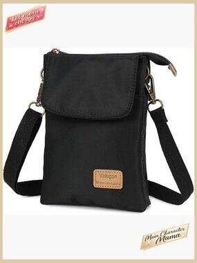 Mini Crossbody Phone Bag Waterproof Lightweight Adjustable Strap Chic Kawaii